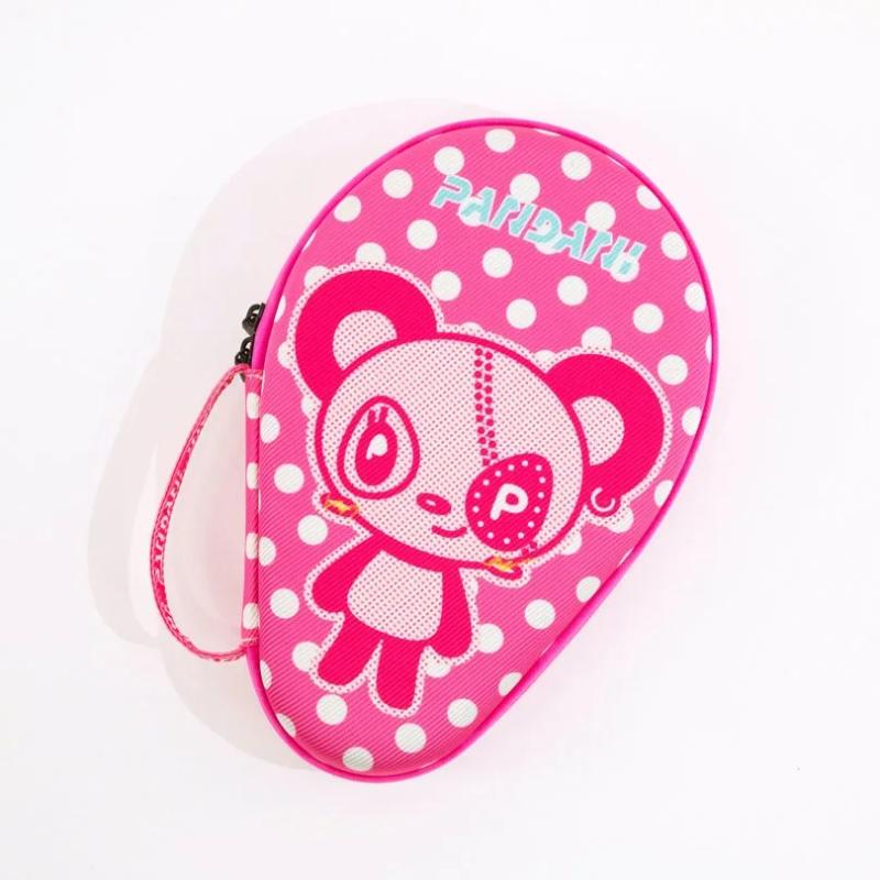 PANKY VENGA ! ROUND HARD RACKET CASE PINK (image for) PANKY VENGA ! ROUND HARD RACKET CASE PINK
