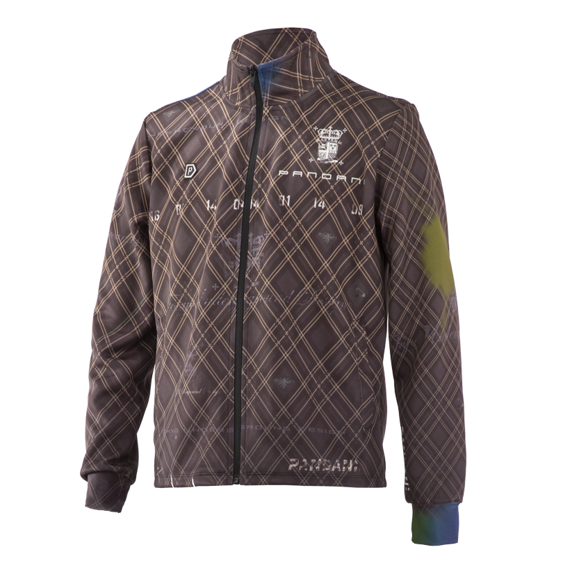 TRADITIONAL TRACKSUIT JACKET CACAO 90% TRD1-TSJ/BR (image for) TRADITIONAL TRACKSUIT JACKET CACAO 90% TRD1-TSJ/BR
