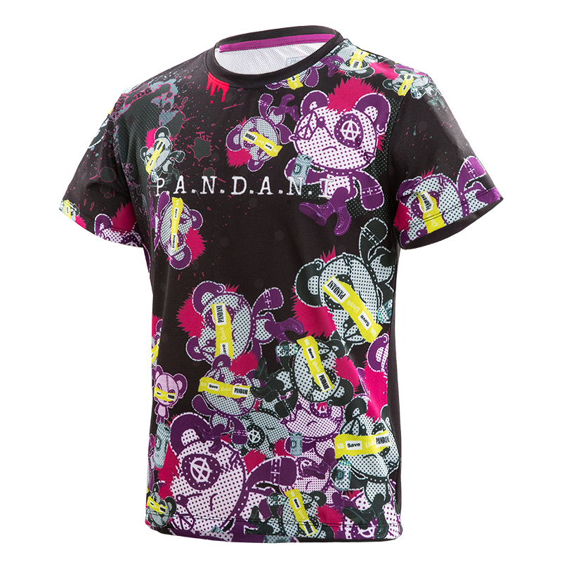 Super PANKYboy! SPORTS T SHIRT【FXTYPE】BLACK (image for) Super PANKYboy! SPORTS T SHIRT【FXTYPE】BLACK