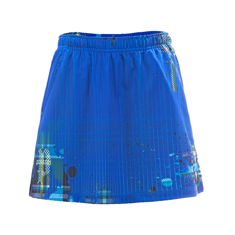 DARKER HIGHLAND AERO UNIFORM SKIRT WITH INNNER PANTS PURE BLUE HGL3-ISK/NB (image for) DARKER HIGHLAND AERO UNIFORM SKIRT WITH INNNER PANTS PURE BLUE HGL3-ISK/NB