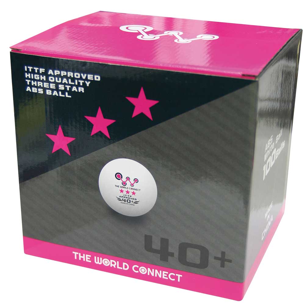 TWC 3 STAR 40+ 100 PCS (image for) TWC 3 STAR 40+ 100 PCS