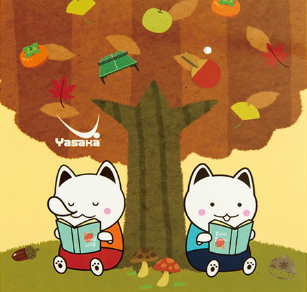 CAT COLOR SHEET AUTUMN (image for) CAT COLOR SHEET AUTUMN