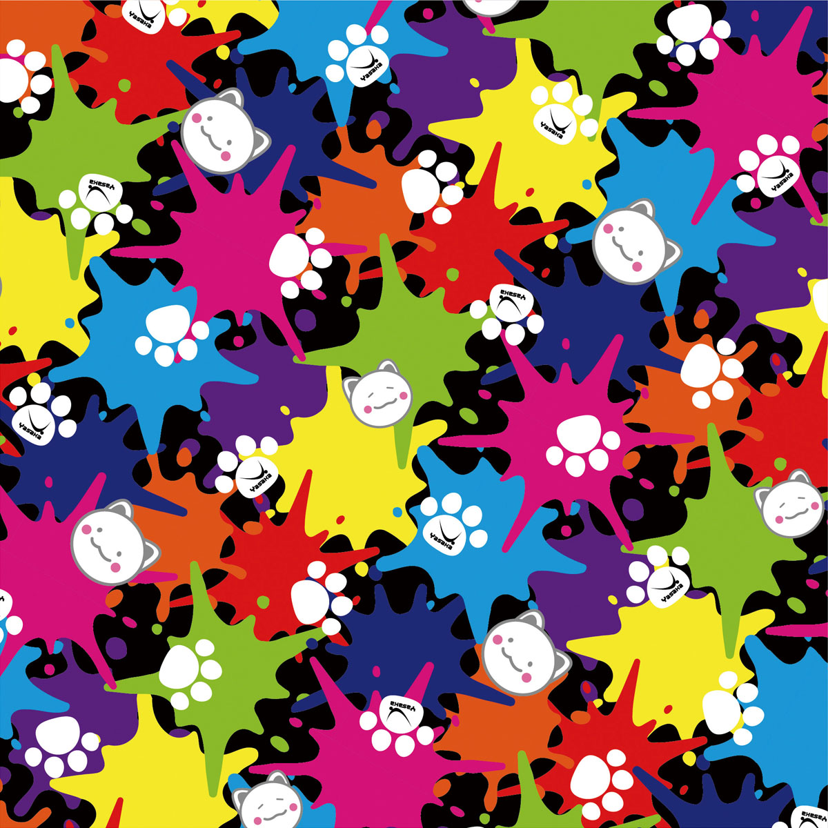 CAT COLOR SHEET SPLASH (image for) CAT COLOR SHEET SPLASH